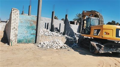 إزالة 20حالة تعدي بـ6مراكز وحي شرق ضمن المرحلة الثانية من الموجة الـ28 للازالات