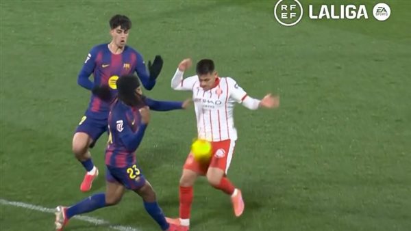 مفاجأة مدوية بشأن هدف جيرونا أمام برشلونة !