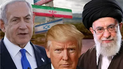 ترامب ونتنياهو وخامئني     