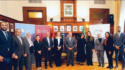 قيادات البنك والمؤسسة خلال توقيع اتفاقية دعم المنظومة الصحية