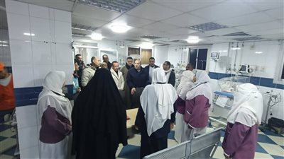 نائب محافظ الجيزة يتفقد مستشفي أطفيح المركزي ويشدد على تحسين مستوي النظافة