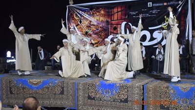 فرقتي الكورال والفنون الشعبية تفتتح ليالي رمضان بالمنيا