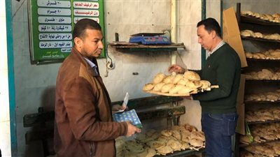 تحرير 54 محضرا ضد المخابز المخالفة بالفيوم 
