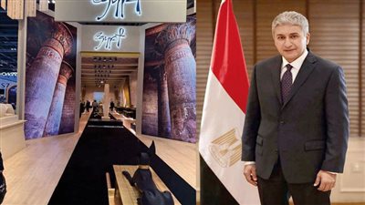 وزير السياحة يفتتح الجناح المصرى بمشاركة قوية من الفنادق والشركات 