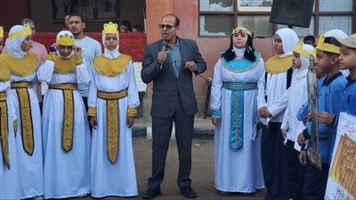 مدرسة بفرشوط تحتفي بعيد قنا القومي بعروض إذاعية وندوات وطنية