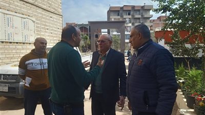 السكرتير العام المساعد للدقهلية يتفقد مركز بني عبيد