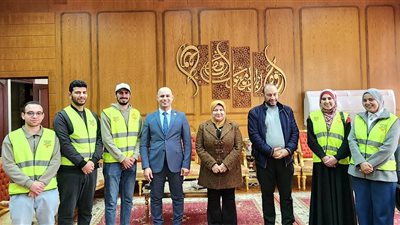طلاب حاسبات كفر الشيخ يقودون مبادرة توعوية ضد الإدمان