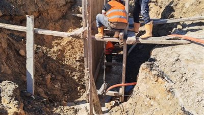 رئيس  الصرف الصحي بالإسكندرية: تنفيذ تعديلات لمسارات خطوط الصرف المتعارضة