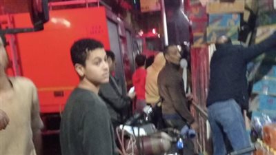 السيطرة على حريق