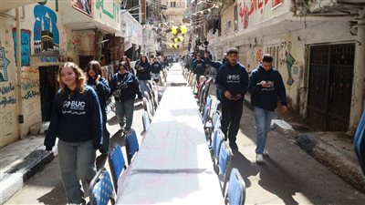 مشاركة طلاب جامعة بدر 