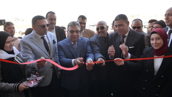 محافظ الدقهلية يفتتح مبنى مركز شباب النسايمة وتطوير الملعب الخماسي