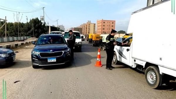 حملات مرورية مفاجئة بالشرقية لضبط مخالفات التوكتوك والسيارات