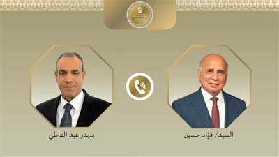 عاجل.. وزير الخارجية يبحث مع نظيره العراقي مستجدات المشهد الإقليمي وتداعيات التصعيد العسكري