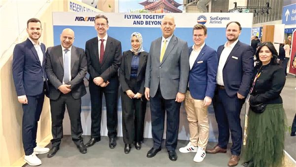 إير كايرو تشارك فى بورصة برلين للسياحة ووفدها برئاسة  