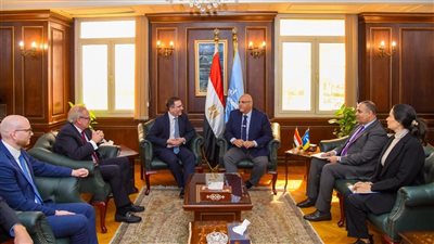 محافظ الإسكندرية يستقبل سفير المملكة المتحدة لبحث سبل التعاون المشترك