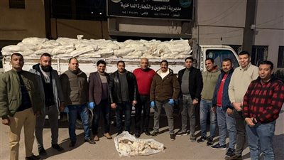 ضبط 10 طن دواجن نافقة قبل إعادة تدويرها بالفيوم 