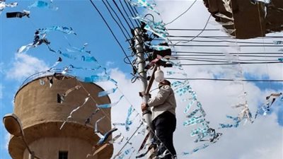  إزالة 6 تعديات وفصل المرافق عن المخالفين بالبحيرة 