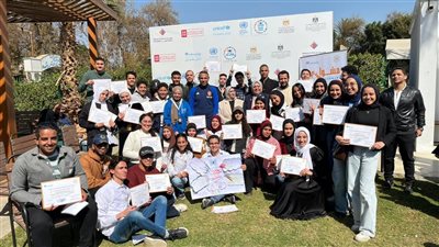 الشباب والرياضة تختتم تدريبات برنامج مشواري بأكاديمية شباب بلد بالجزيرة