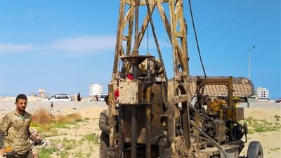 البحر الأحمر يتابع جسات الصرف الصحي بالنور والجوهرة