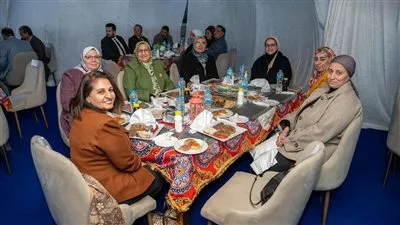 جانب من حفل الإفطار 