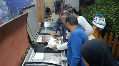 حملة  تفتيشية على المطاعم  ومنافذ البيع بالقصير