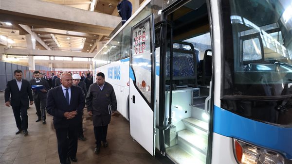 وزير النقل يتفقد المركز الفني للصيانة والإصلاح بميت حبيش بطنطا