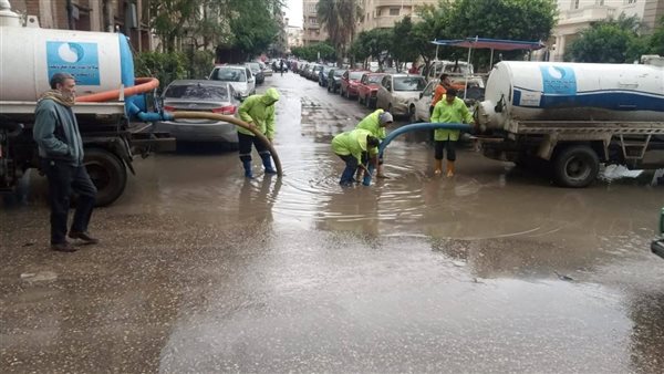 أمطار متوسطة ورياح شديدة بمحافظة البحيرة