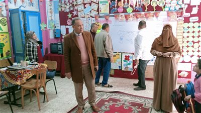 وكيل تعليم أسيوط يتفقد سير الدراسة بمدارس ساحل سليم