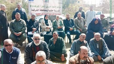 زراعة الشرقية تنفذ 5 مدارس حقلية للنهوض بمحصول القمح