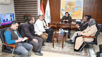 نائب المحافظ يترأس لجنة مراجعة أراضي أملاك الدولة بمدينة الفيوم