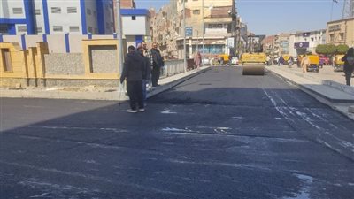 تطوير طرق أبو حماد بتكلفة 22.5 مليون جنيه