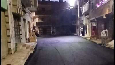 رصف شوارع القنايات في الشرقية بـ 6.75 مليون جنيه