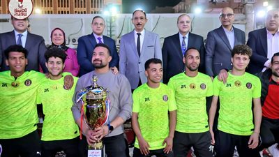 محافظ سوهاج يشهد ختام دوري شهر رمضان المبارك بالنادي الرياضي