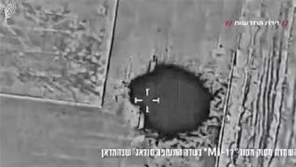 عاجل.. الاحتلال الإسرائيلي ينشر مشاهد لقصف مطار سنندج بهمدان في إيران