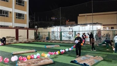 176 مركز شباب بالبحيرة تستعد لصلاة عيد الفطر