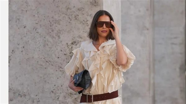 أفكار مبتكرة لتنسيق اللون الأبيض في إطلالات عيد الفطر