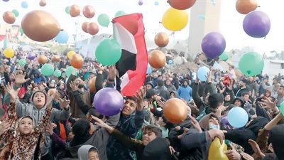 مصر ترسم فرحة العيد على وجه غزة