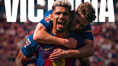 برشلونة ضد رايو فاليكانو.. البارسا يحسمها بهدف أراوخو ويواصل صدارة الليجا