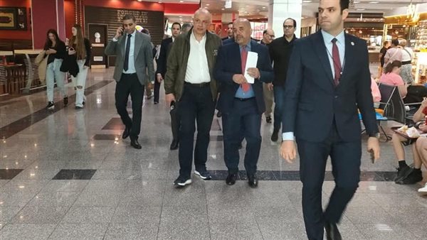 جولة تفقدية مفاجئة للنشار بمطار الغردقة لضمان إنتظام التشغيل خلال ذروة الأعياد