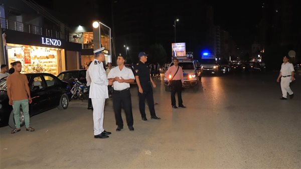 حملة أمنية مكبرة تستهدف الممشى السياحي فى حى دلة بالفيوم