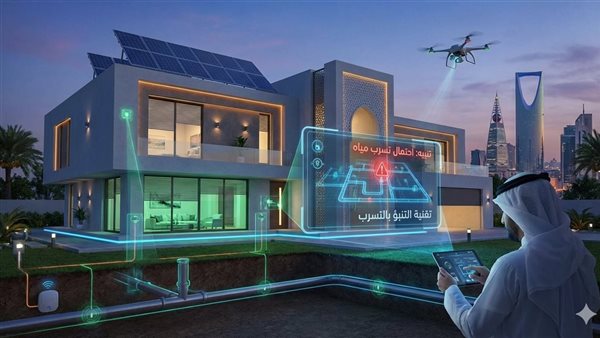 البيوت الذكية في الرياض: هل يمكن للتكنولوجيا التنبؤ بالتسرب قبل حدوثه؟