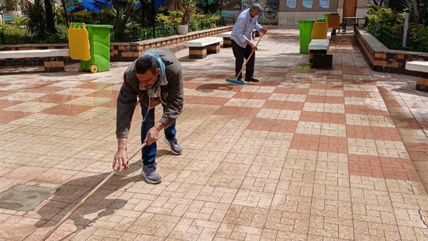 جامعة المنصورة: فرق الخدمات تواجه الأمطار