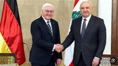 الرئيس اللبناني يبحث مع نظيره الألماني الأوضاع الراهنة 