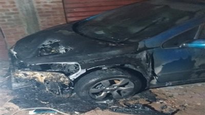 ضبط 3 متهمين أشعلوا النيران بسيارة مسؤول تمويني في البحيرة