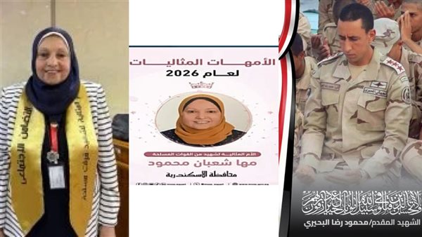 أم الشهيد محمود رضا البحيري لـ"الوفد": تكريمي وسام لكل أم قدمت فلذة كبدها فداء للوطن