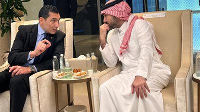 وزير الرياضة يلتقي نظيره السعودي لتوطيد التعاون على المستوى الشبابي والرياضي