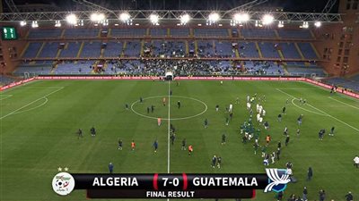 الجزائر تسحق جواتيمالا بسباعية ودية قبل كأس العالم 2026