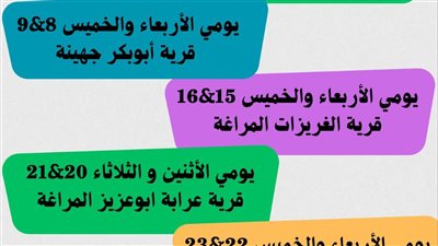 إطلاق 6 قوافل طبية مجانية خلال شهر أبريل المقبل بسوهاج 