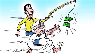 كاركاتير الوفد