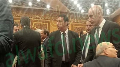 حكومة مدبولي في عزاء والدة وزير الزراعة بمسجد الشرطة في الشيخ زايد